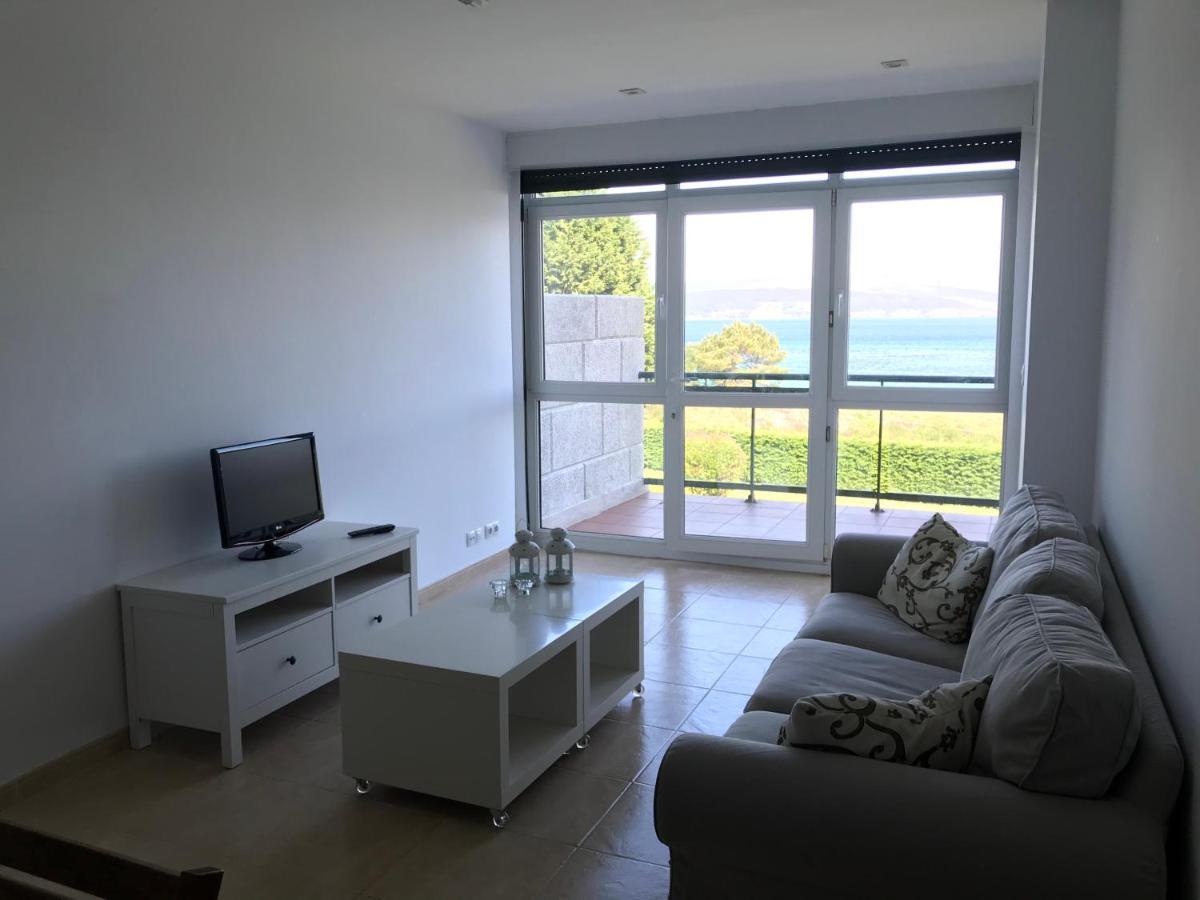 Apartamento Con Terraza Primera Linea De Playa Финистерре Экстерьер фото